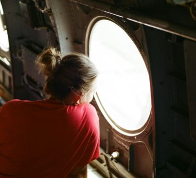 female worker on a vessel